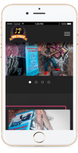Artist eCommerce Responsive Web Design RWD website